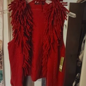 Nic + Zoe fringe vest